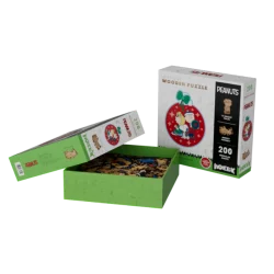 PEANUTS Classic Christmas Ornament - Wooden Puzzle Peanuts