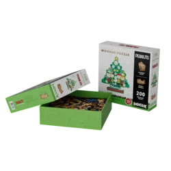 PEANUTS Peppermint Christmas Tree - Wooden Puzzle Peanuts