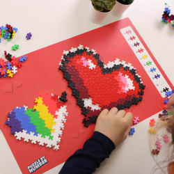 Puzzle by Number - 250 pc Hearts Valentine's Day