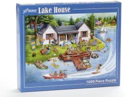 Lake House Jigsaw Puzzle Lakes & Rivers
