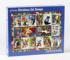 Christmas Cat Stamps Cats Jigsaw Puzzle