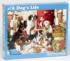 A Dog's Life Dogs Jigsaw Puzzle