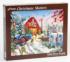 Christmas Skaters Farm Jigsaw Puzzle