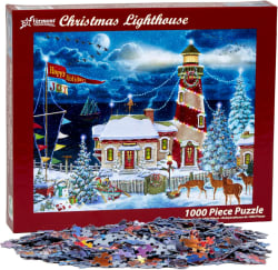 Christmas Lighthouse Lighthouse