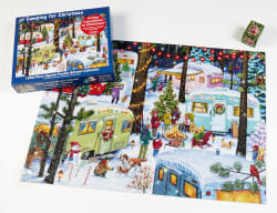 Camping for Christmas Jigsaw Puzzle Advent Calendar Christmas