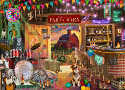 Party Barn Jigsaw Puzzle Farm