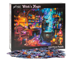Witch's Magic Jigsaw Puzzle Halloween