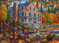 Autumn's Little Visitors Fall