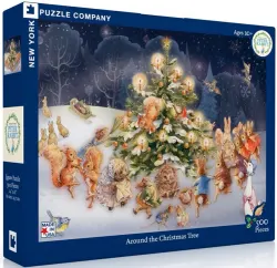 Around the Christmas Tree Forest Animal