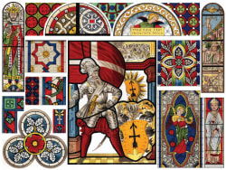 Stained Glass Collage