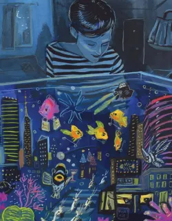 Aquarium Nightlife People