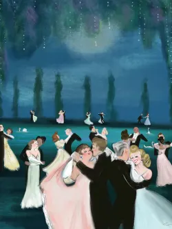 Moonlit Dance People