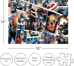 Marvel Captain America Panels Superheroes