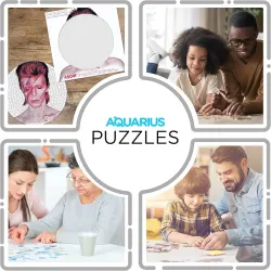 David Bowie Aladdin Sane Picture Disc Puzzle Famous People