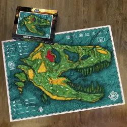 Jurassic World Map Dinosaurs
