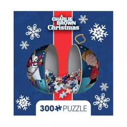 Peanuts A Charlie Brown Christmas 300 Piece  in Tin Globe Movies & TV