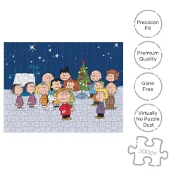 Peanuts A Charlie Brown Christmas 300 Piece  in Tin Globe Movies & TV