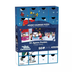 Peanuts Christmas Advent Calendar Puzzle Christmas