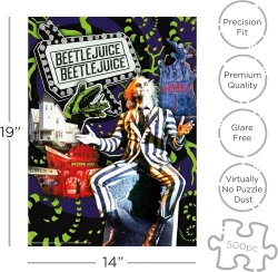 Beetlejuice Coffin Puzzle Movies & TV