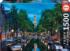 Amsterdam Canal At Dusk Europe Jigsaw Puzzle