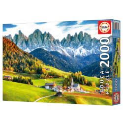 Autumn In The Dolomites Mountain