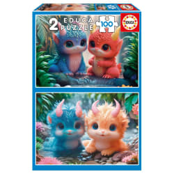 Cute Monsters 2X100 Pc Animals