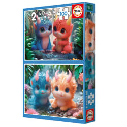 Cute Monsters 2X100 Pc Animals