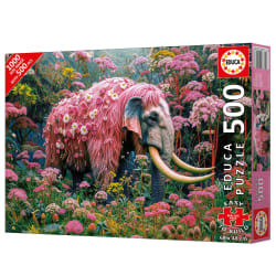 Floral Elephants Animals
