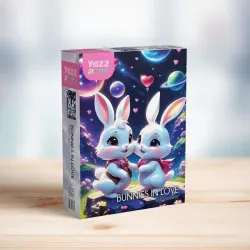 Bunnies in Love Animals