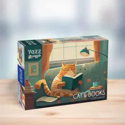 Cat & Books Cats