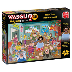 Wasgij Original 36: New Year Resolutions! Humor
