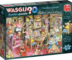 Wasgij Retro Mystery 5: Sunday Lunch - Scratch and Dent Humor