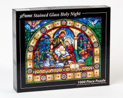 Stained Glass Holy Night Religious