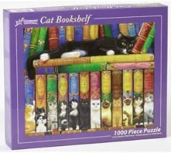 Cat Bookshelf Cats