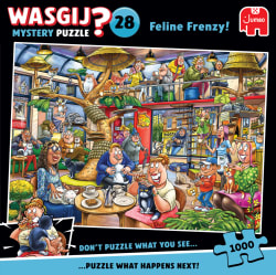Wasgij Mystery 28: Feline Frenzy! Cartoon