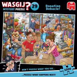 Wasgij Mystery 29: Donation Debacle! Cartoon