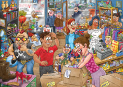 Wasgij Mystery 29: Donation Debacle! Cartoon