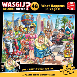Wasgij Original 48: What Happens In Vegas! Cartoon
