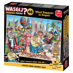 Wasgij Original 48: What Happens In Vegas! Cartoon