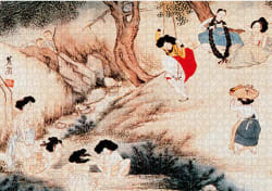 Traditional Bath Day Asian Art