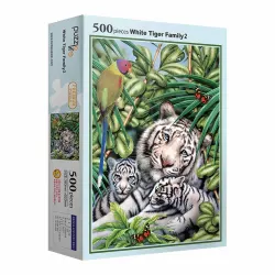 White Tiger Family 2 Big Cats