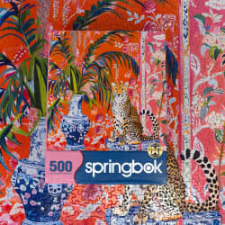 Cheetah and Ginger Jar Big Cats