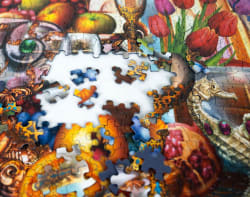 Golden Elegance Collage