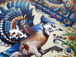 Bluejay in Summer Birds