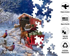 Starry Winter Night Christmas