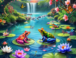 Lily Pond Paradise Reptile & Amphibian