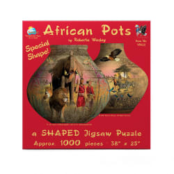 African Pots Animals
