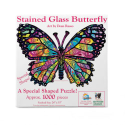 Stained Glass Butterfly Butterflies and Insects