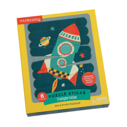 Transportation Puzzle Sticks Vehicles