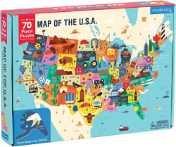 Map of the U.S.A. Educational
